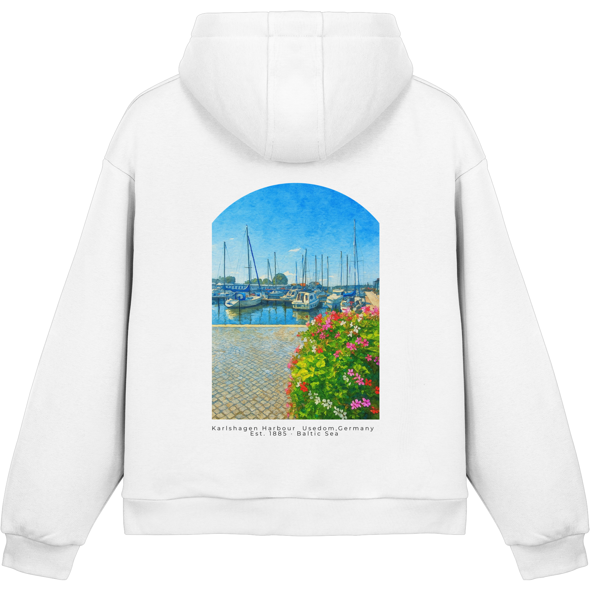 Hafen Karlshagen - Fluffy Boxcut Hoodie