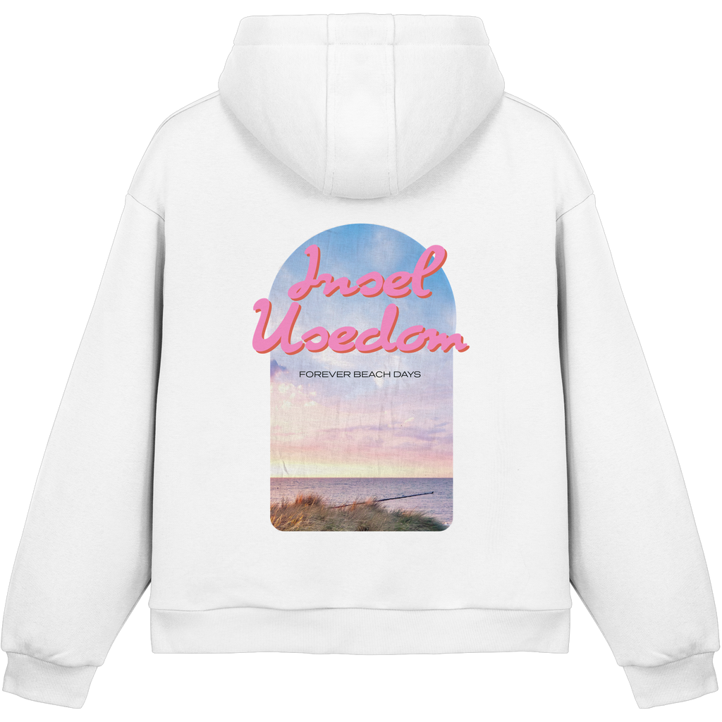 Forever Beach Days – Insel Usedom - Fluffy Boxcut Hoodie