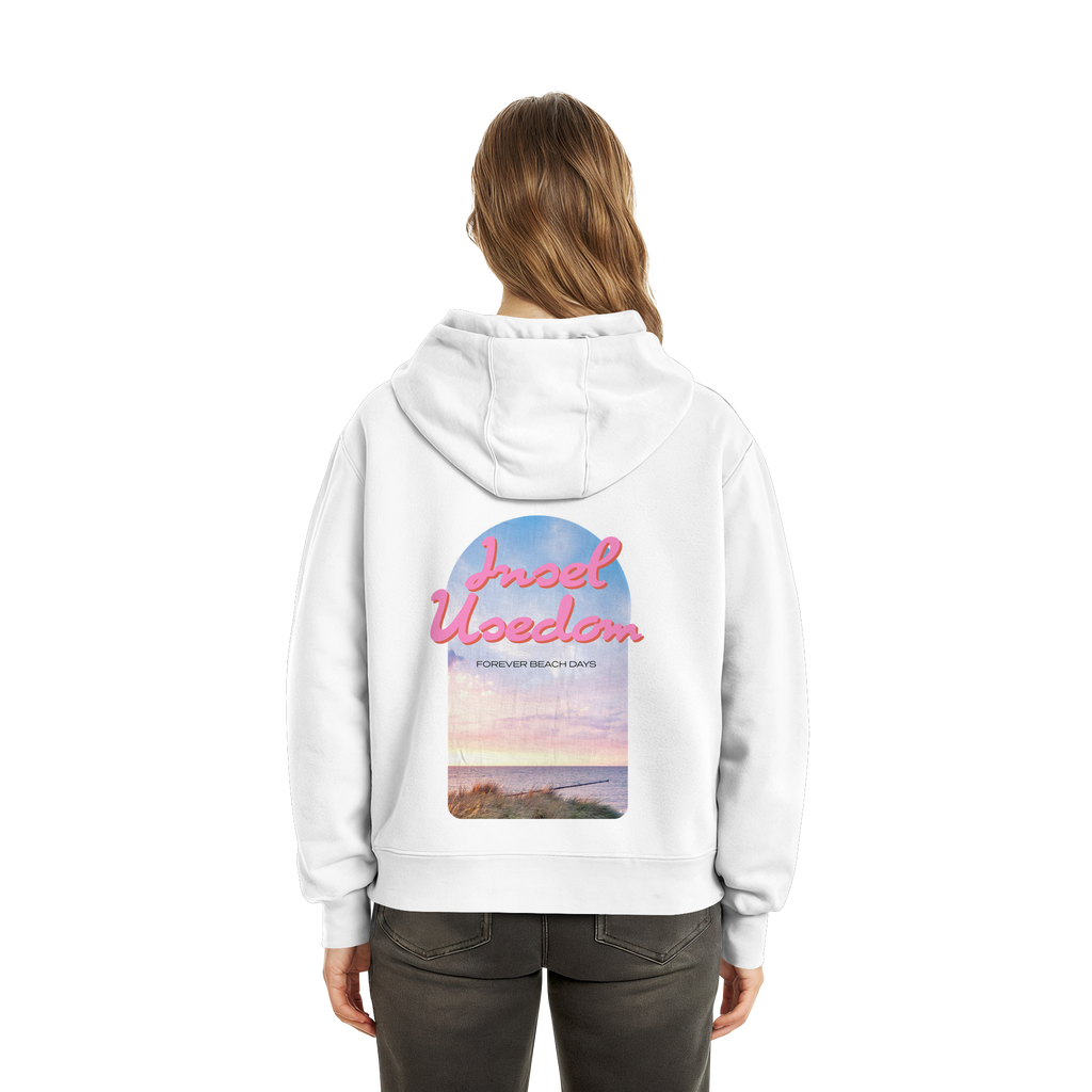 Forever Beach Days – Insel Usedom - Fluffy Boxcut Hoodie