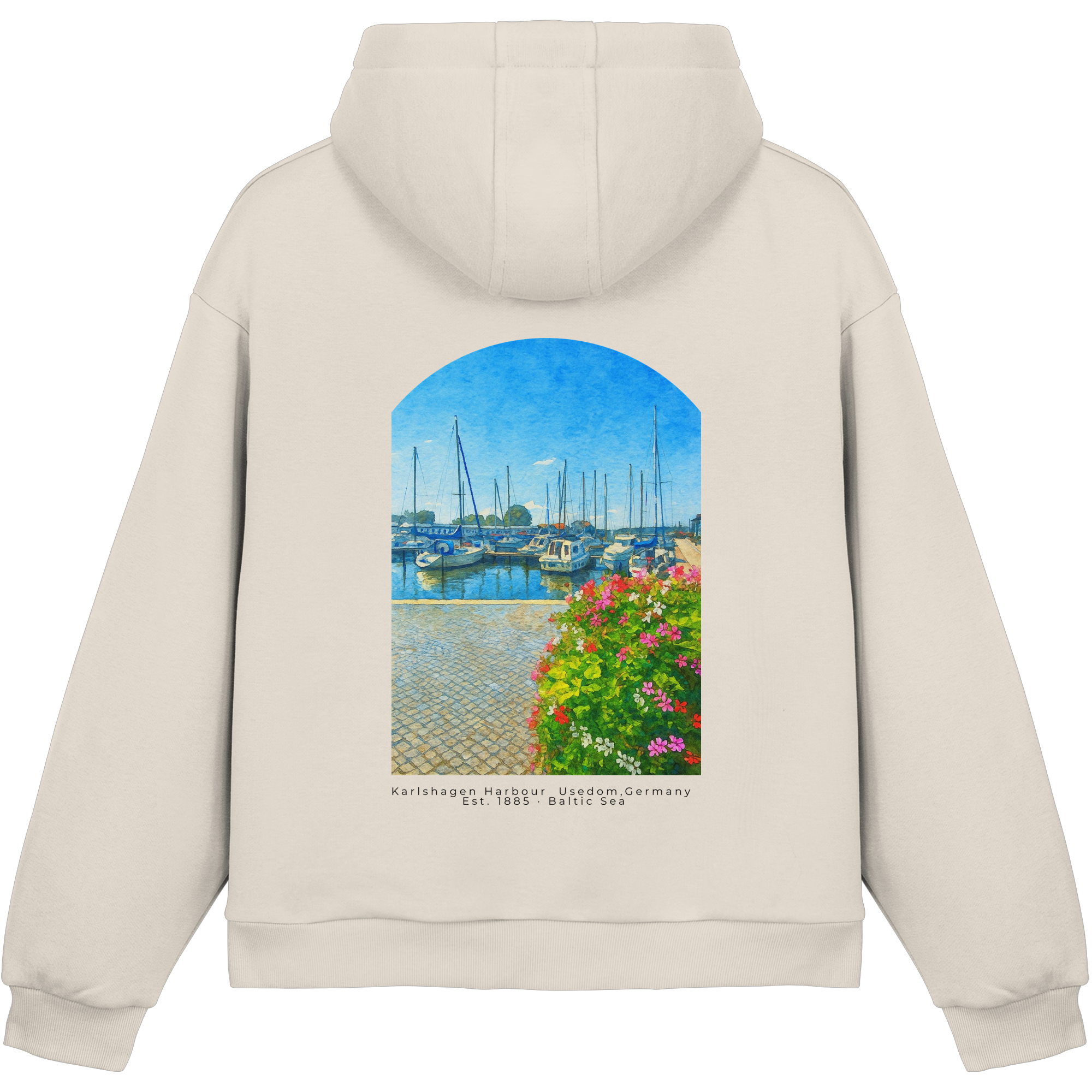 Hafen Karlshagen - Fluffy Boxcut Hoodie