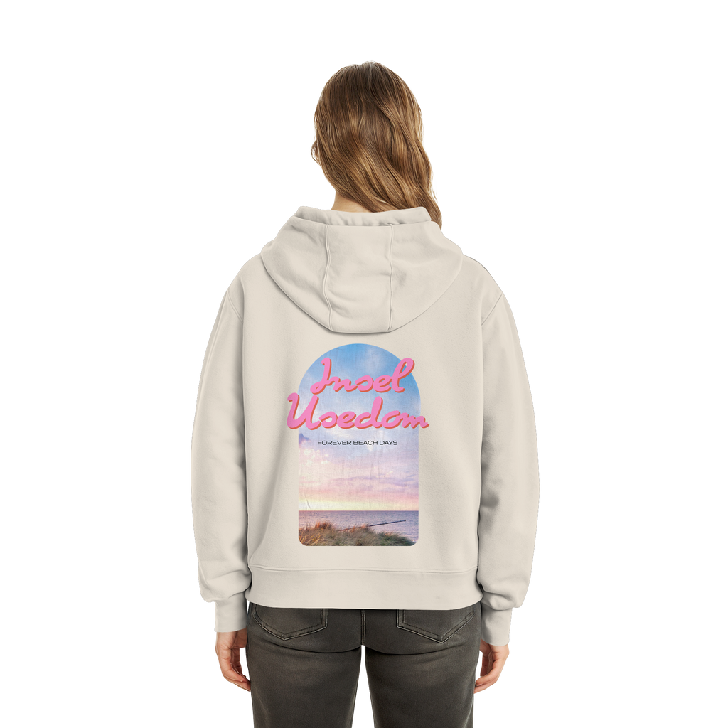 Forever Beach Days – Insel Usedom - Fluffy Boxcut Hoodie