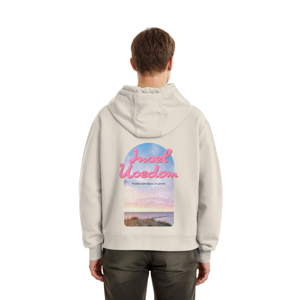 Forever Beach Days – Insel Usedom - Fluffy Boxcut Hoodie
