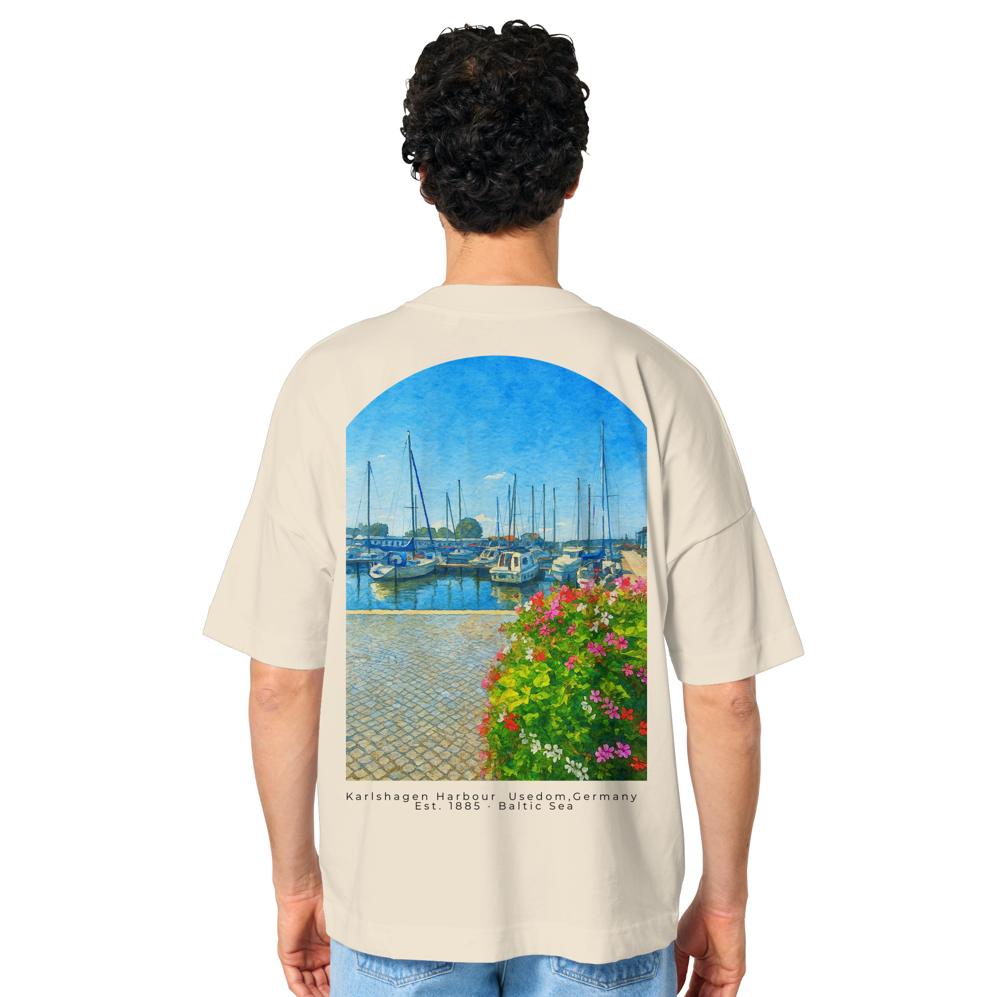 Shirt 2 - Hafen KHG - Organic Oversize Shirt