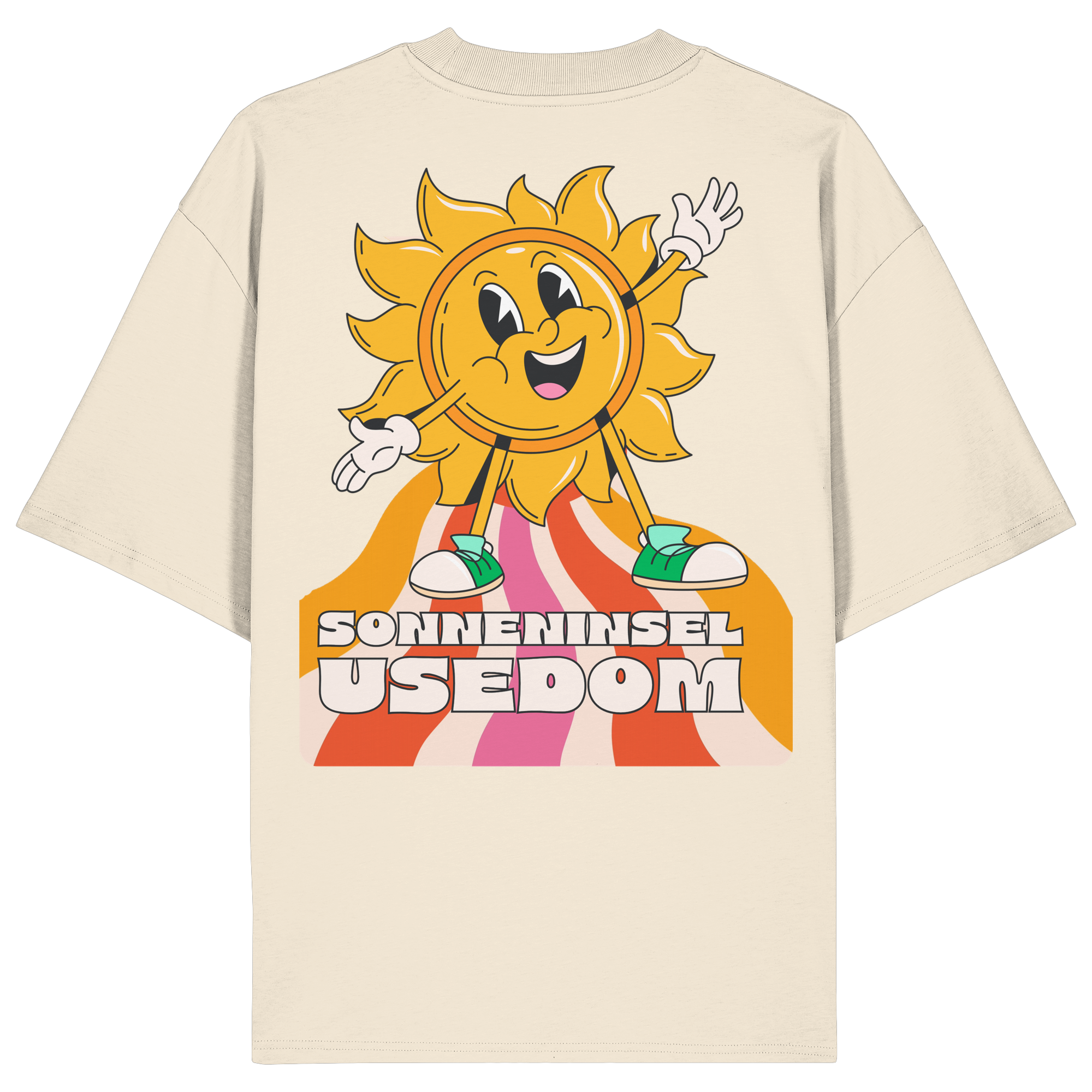 Sonneninsel Usedom - Organic Oversize Shirt