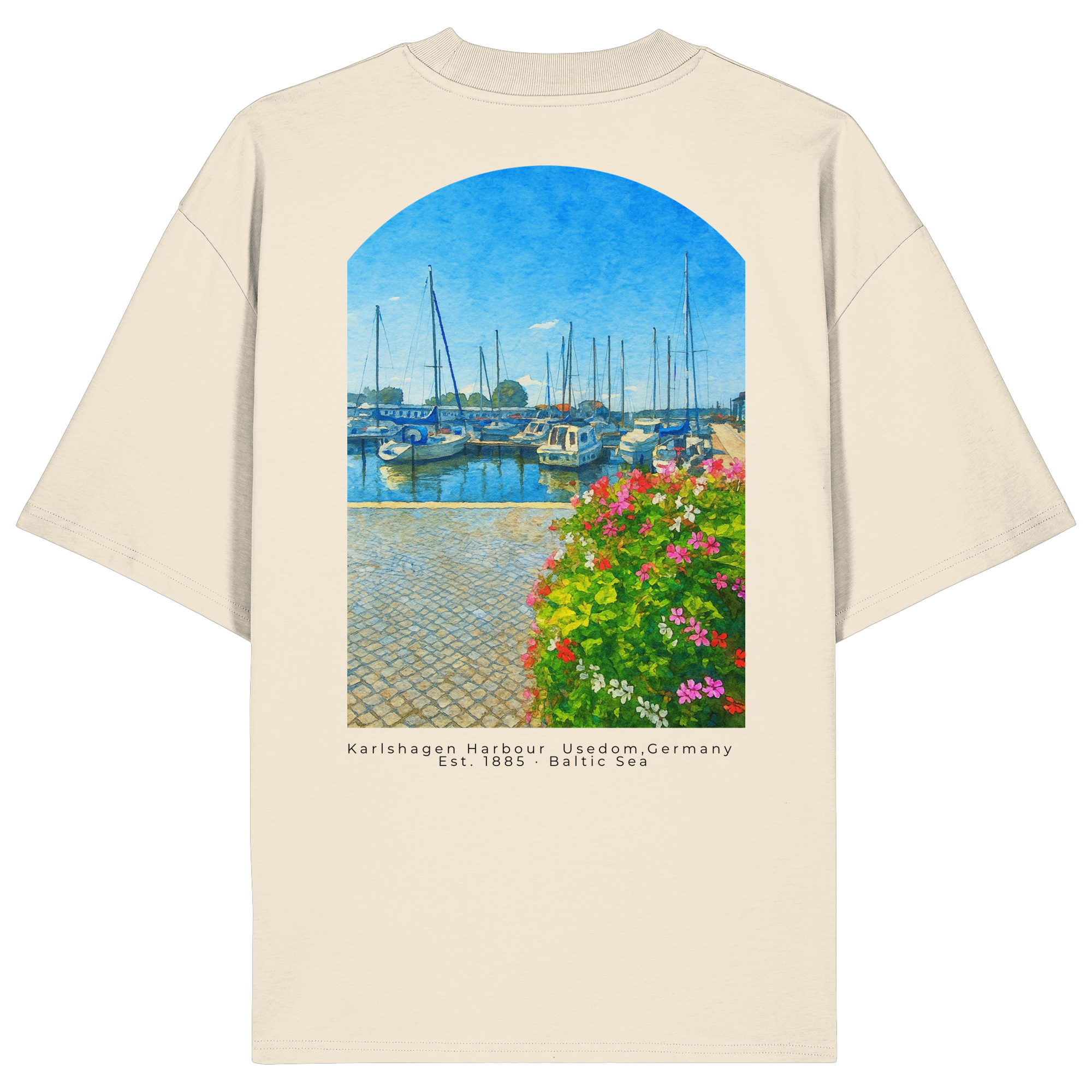 Shirt 2 - Hafen KHG - Organic Oversize Shirt