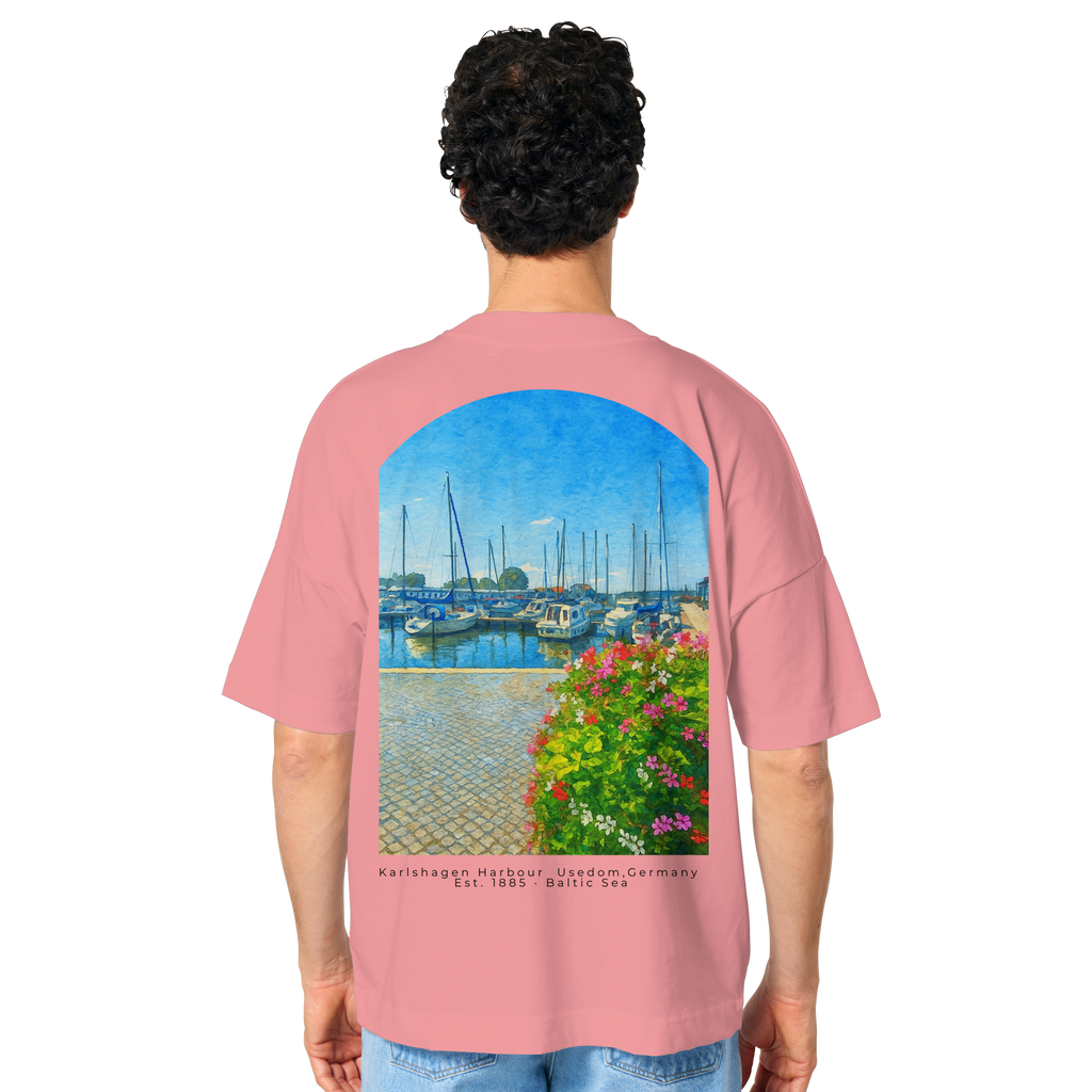 Shirt 2 - Hafen KHG - Organic Oversize Shirt