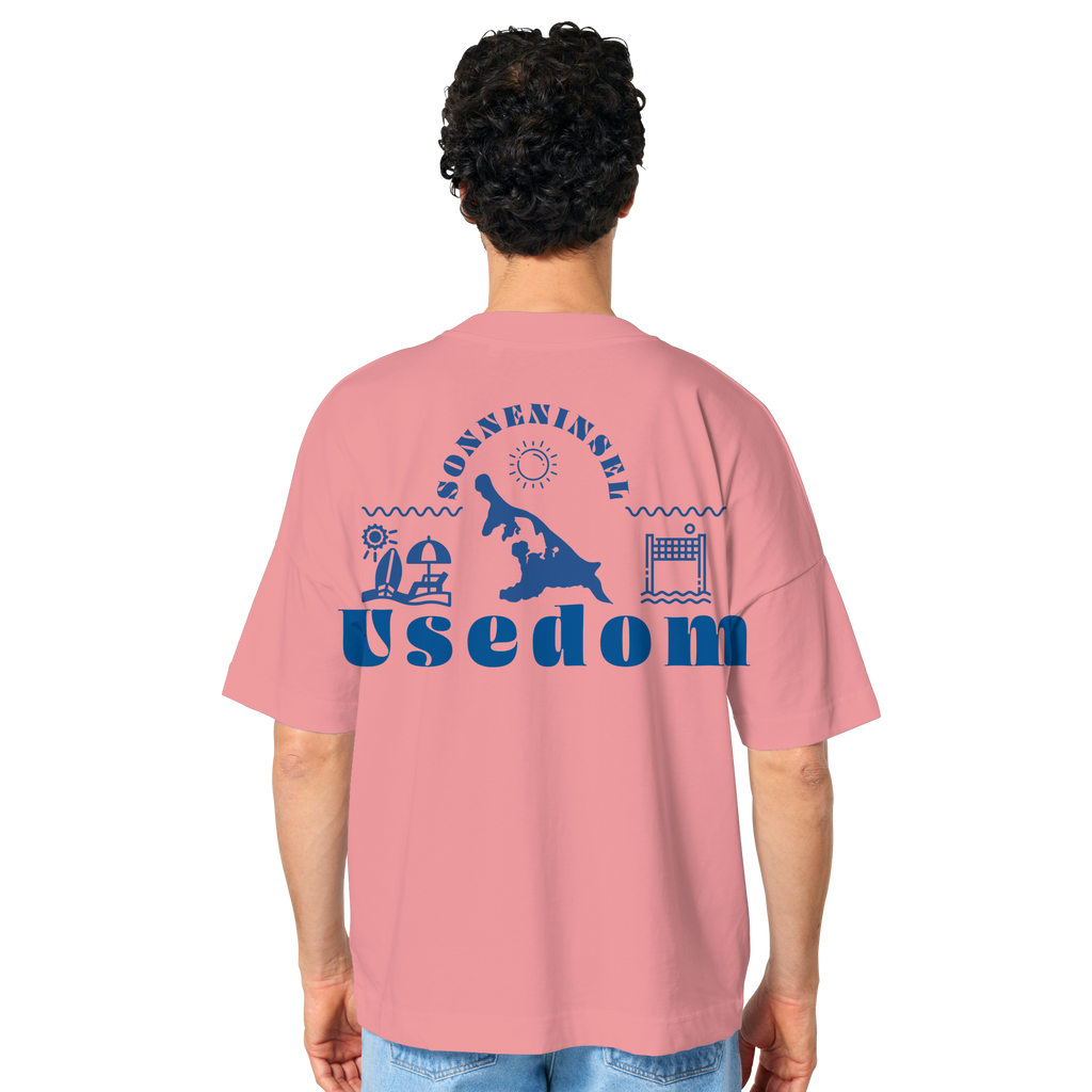Sonneninsel Usedom  - Organic Oversize Shirt