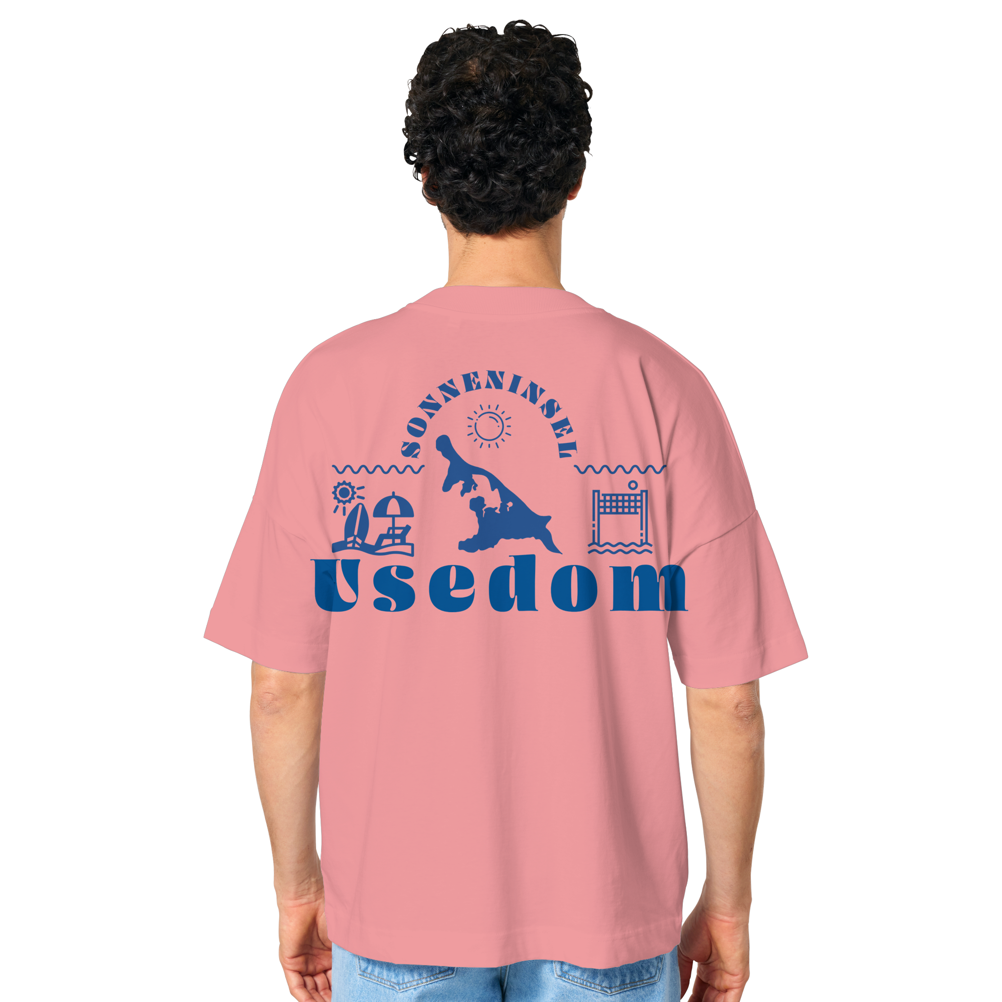 Sonneninsel Usedom  - Organic Oversize Shirt