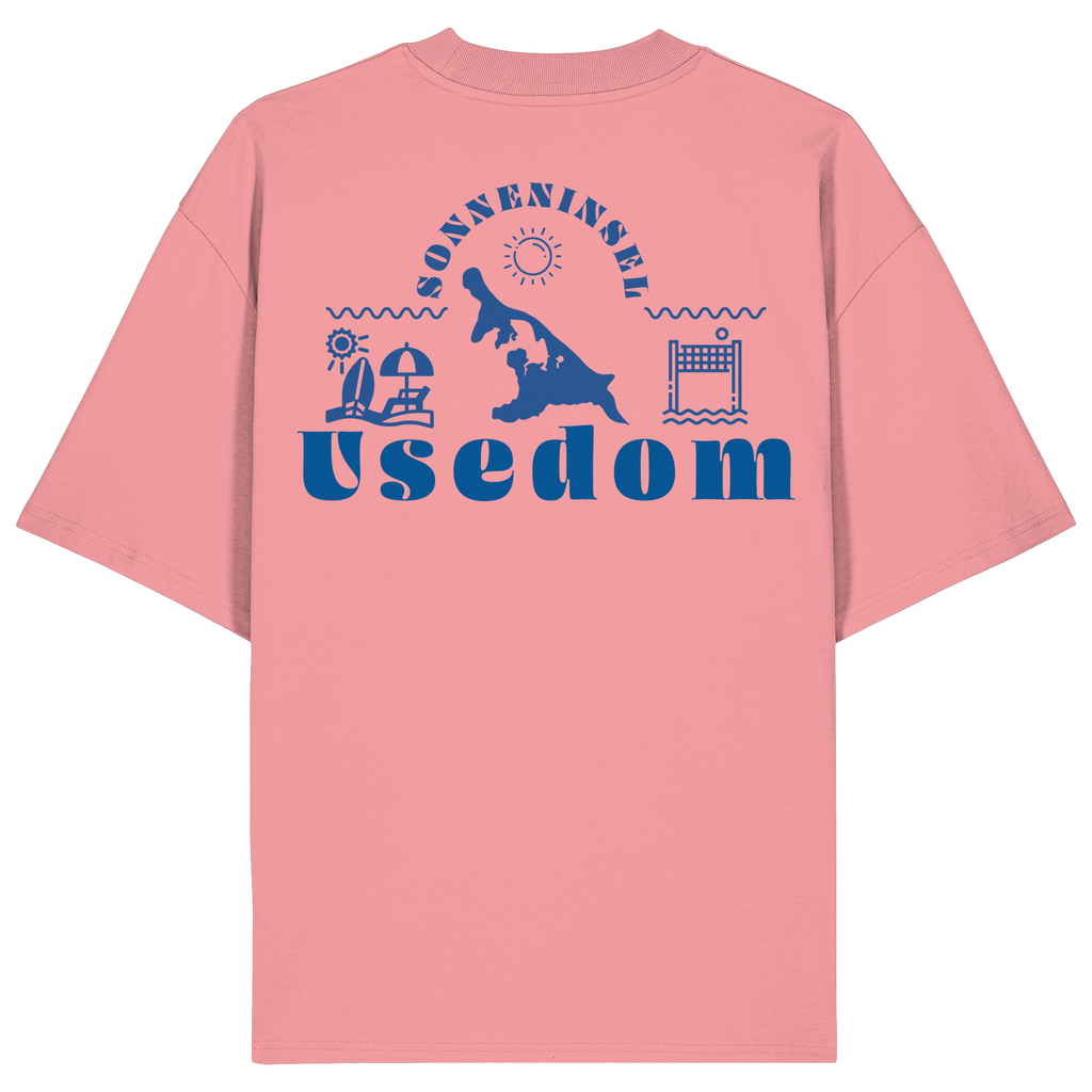 Sonneninsel Usedom  - Organic Oversize Shirt