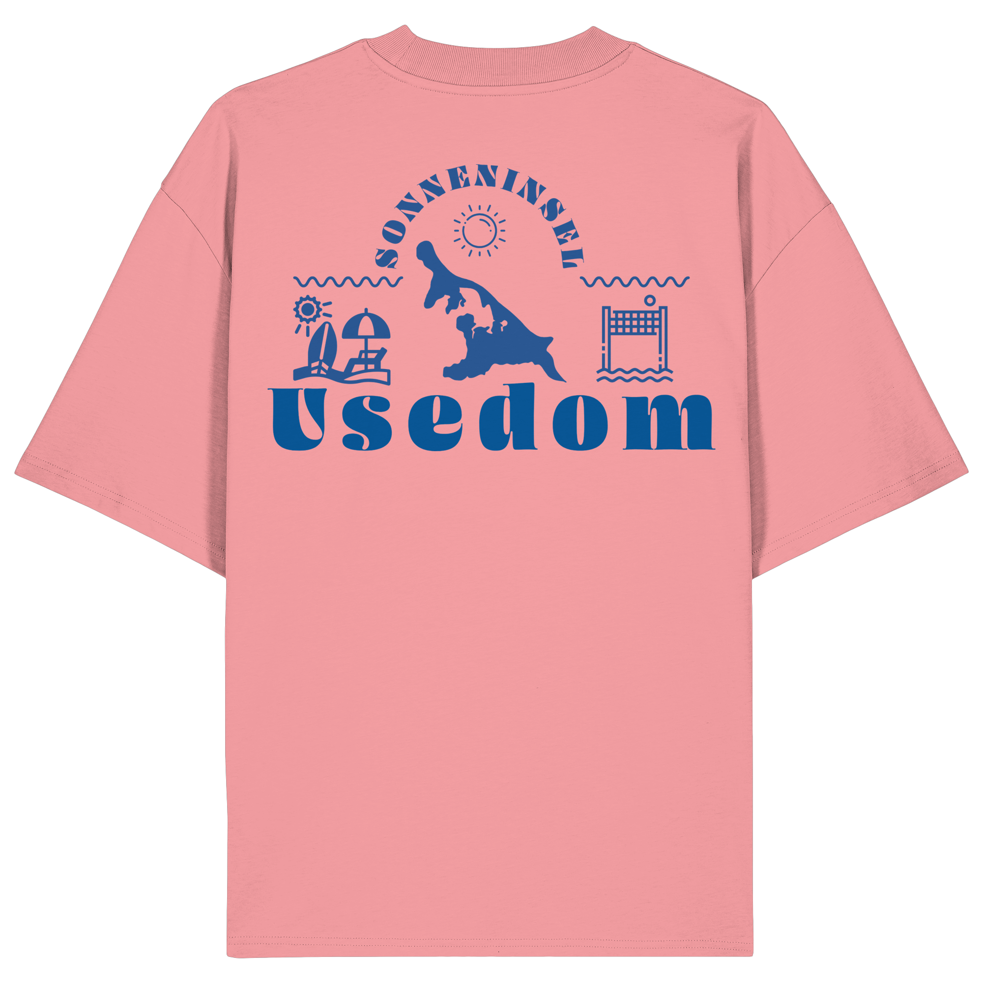 Sonneninsel Usedom  - Organic Oversize Shirt