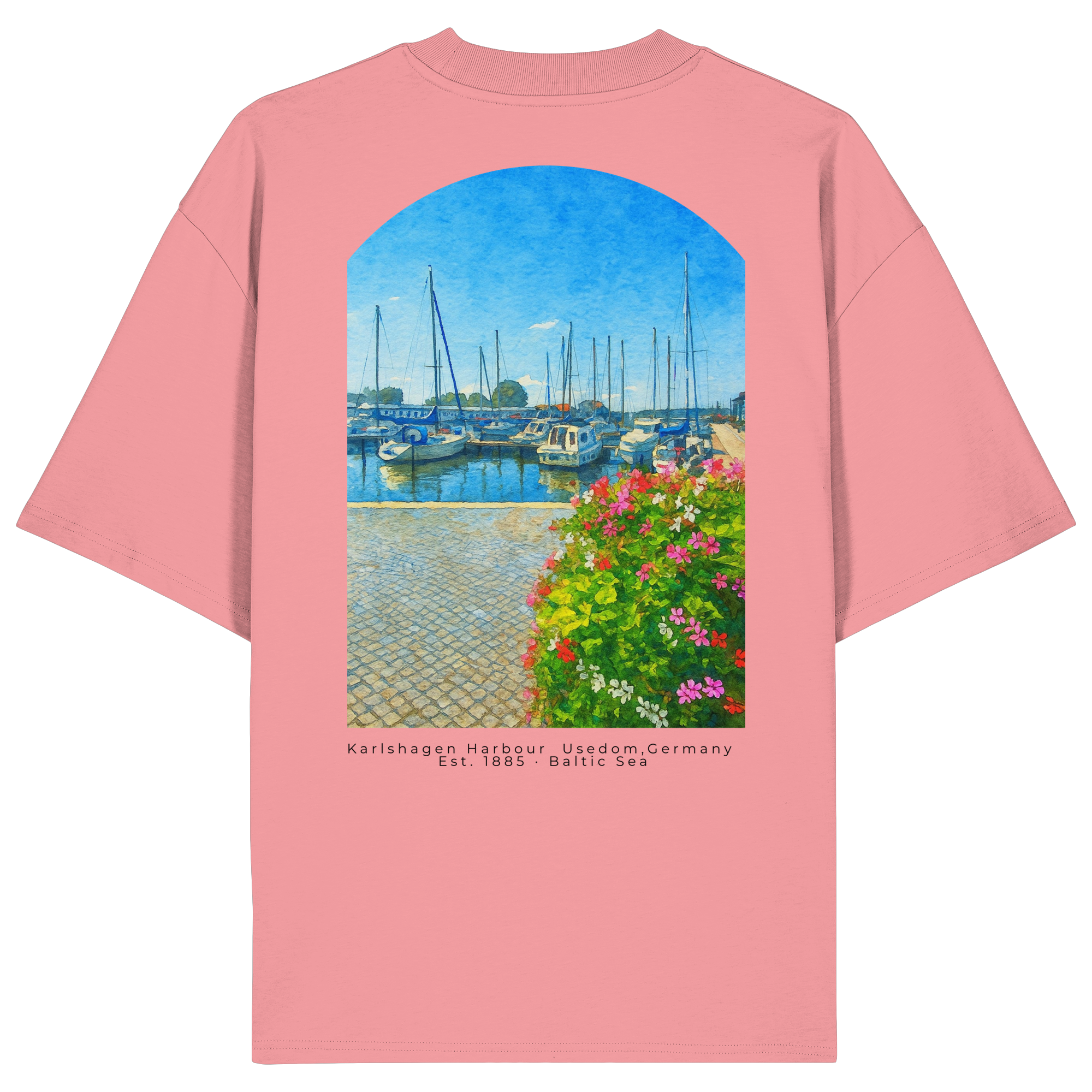 Shirt 2 - Hafen KHG - Organic Oversize Shirt