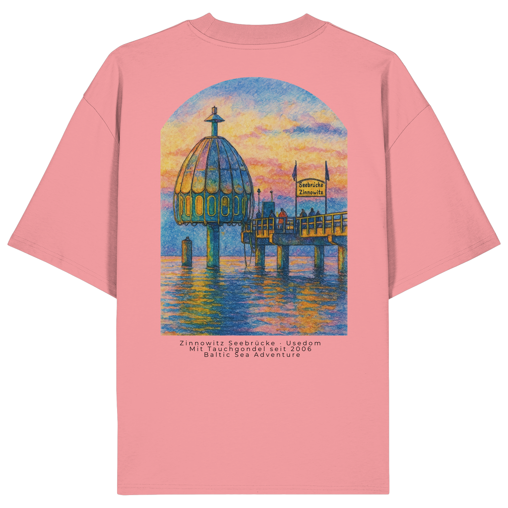Zinno - Seebrücke - Organic Oversize Shirt