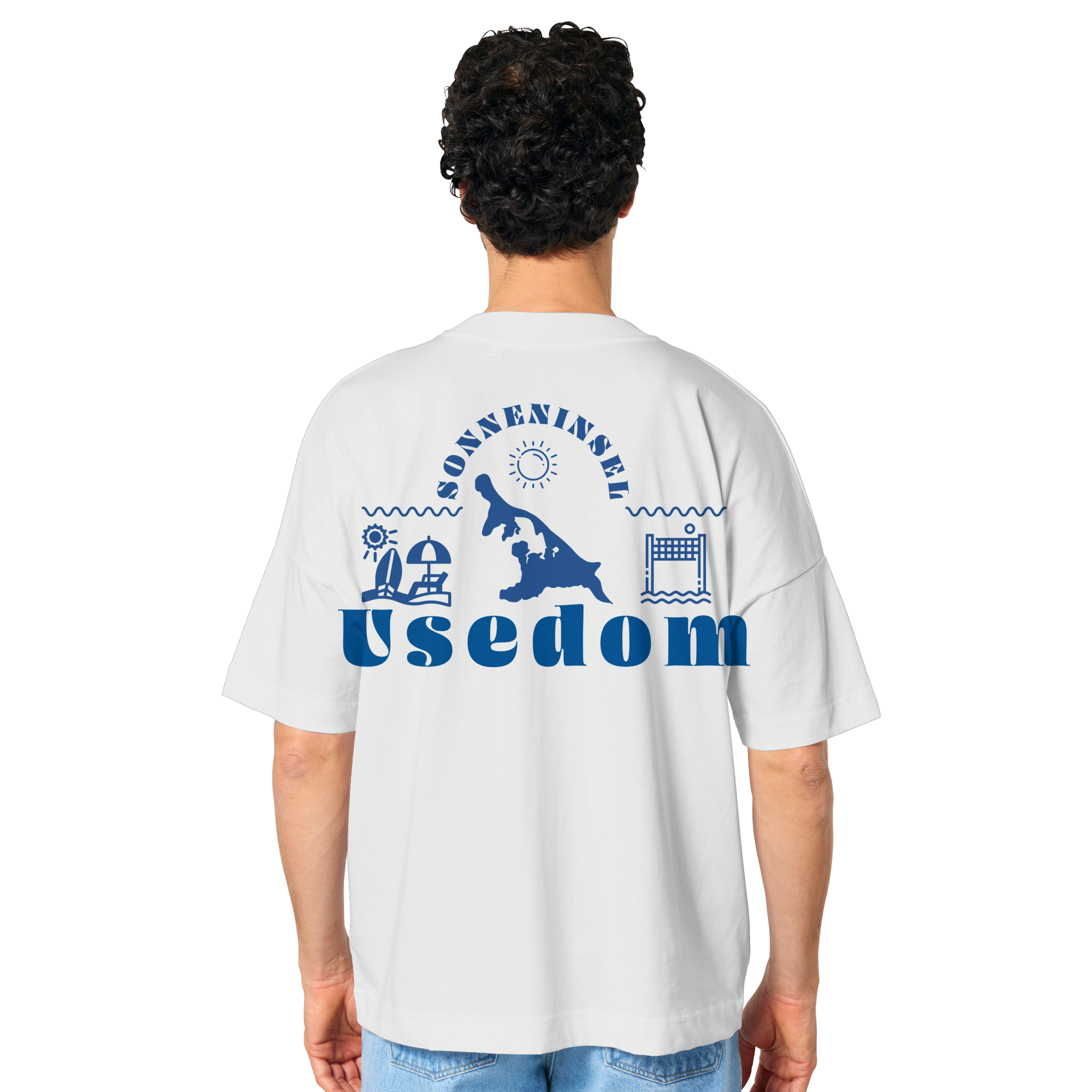 Sonneninsel Usedom  - Organic Oversize Shirt