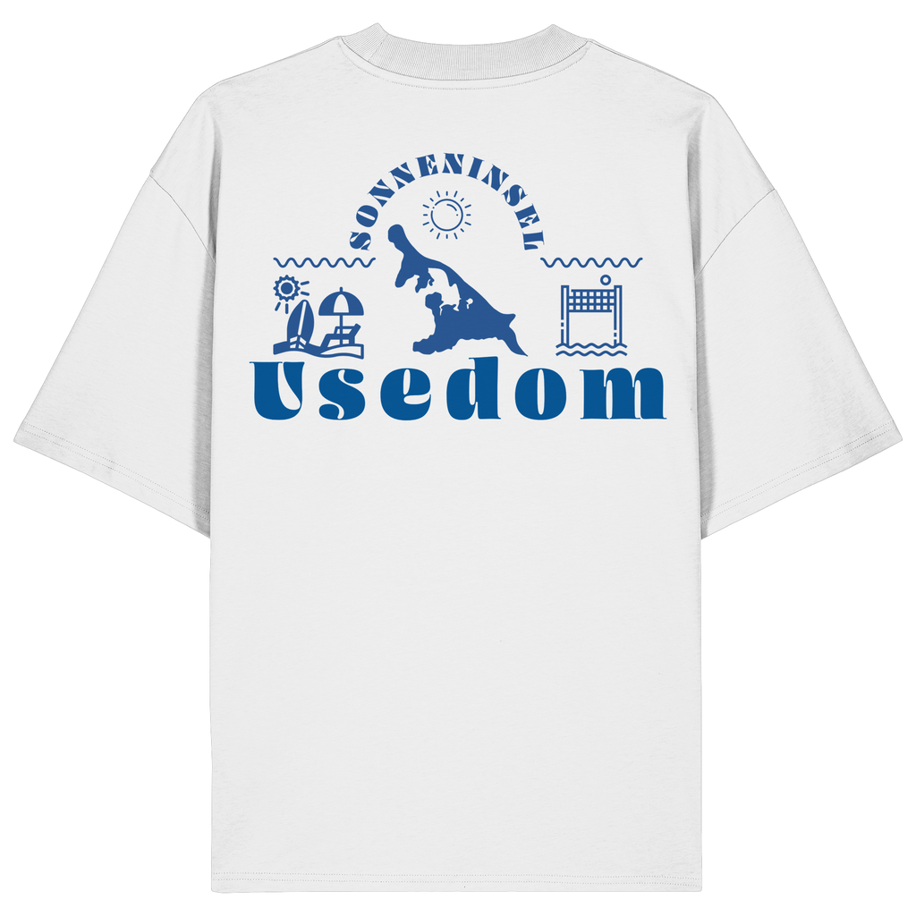Sonneninsel Usedom  - Organic Oversize Shirt