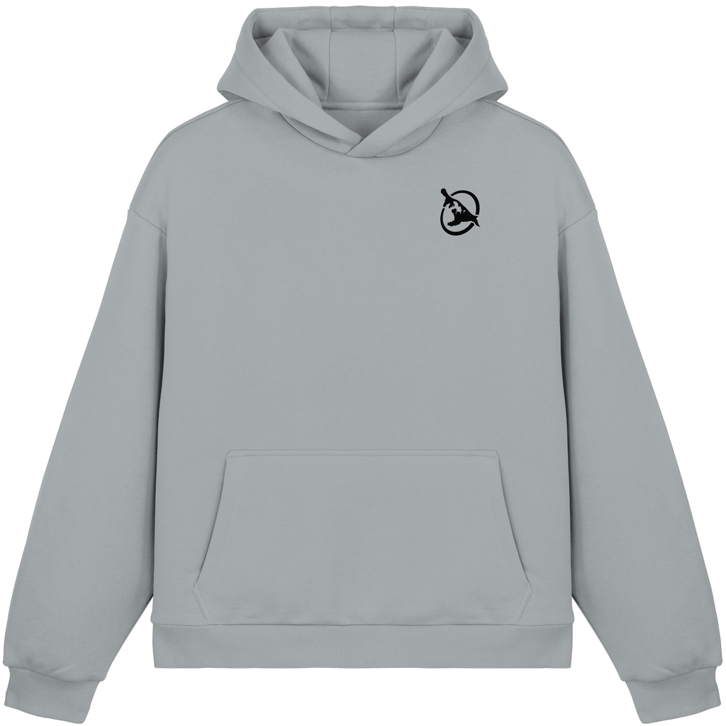 Koserow - Seebrücke - Fluffy Boxcut Hoodie