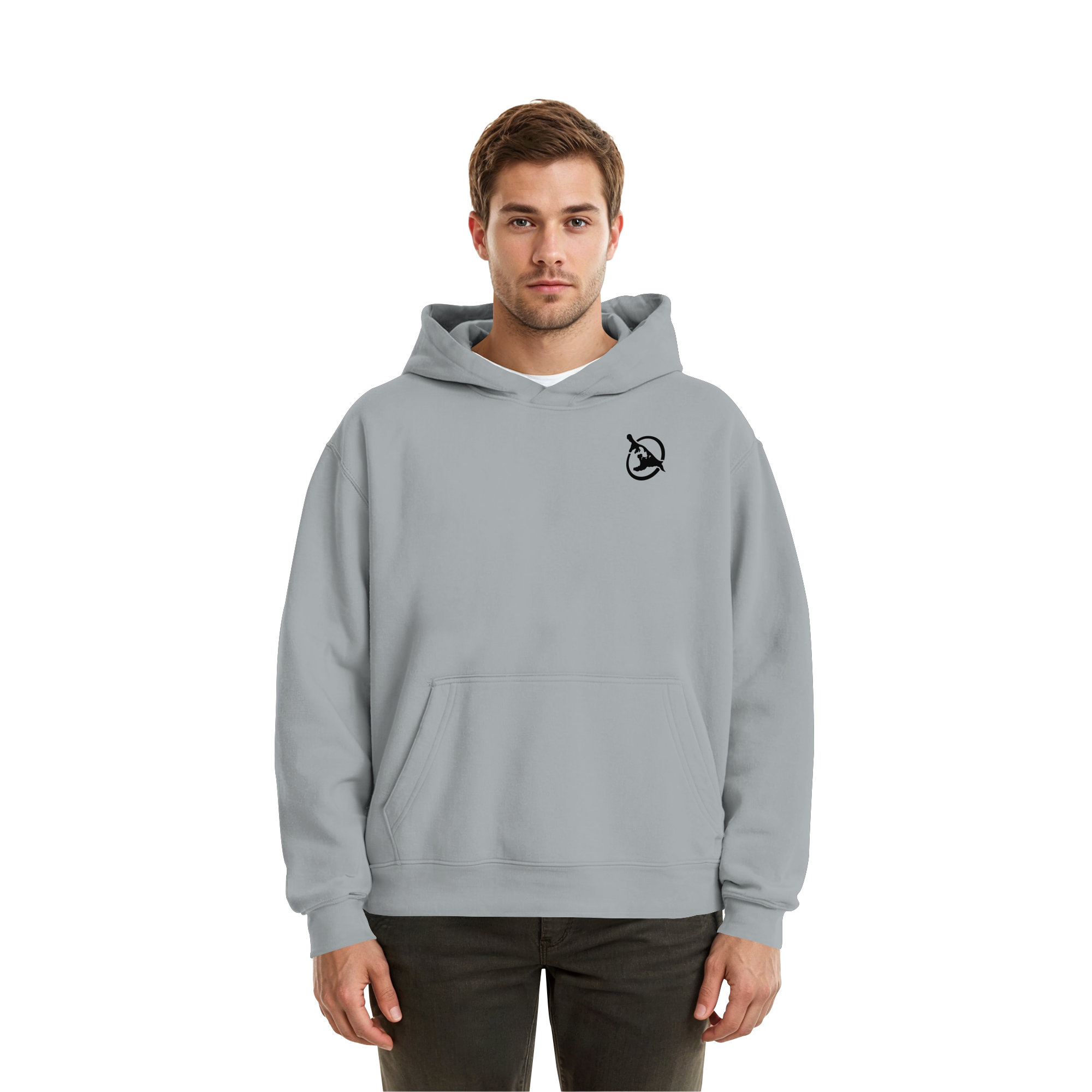 Seebrücke Ahlbeck - Fluffy Boxcut Hoodie