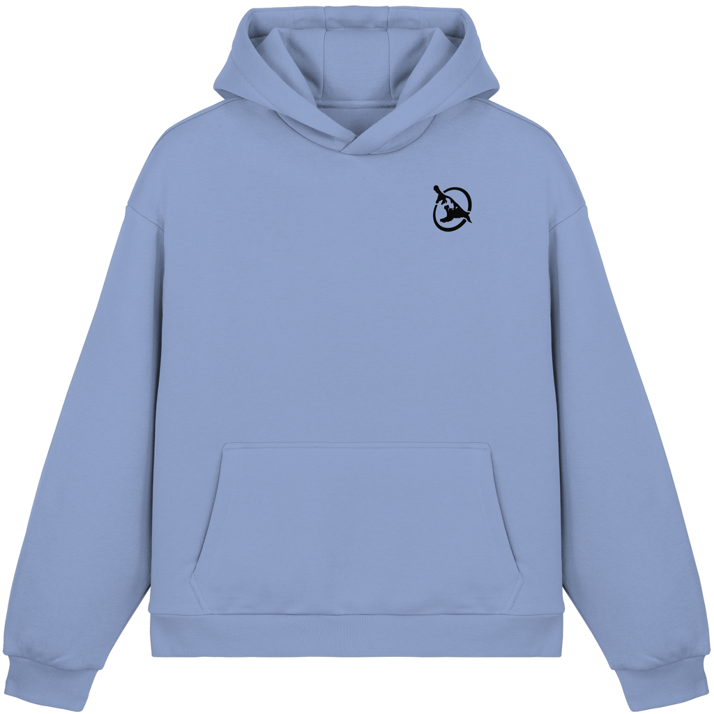 Koserow - Seebrücke - Fluffy Boxcut Hoodie