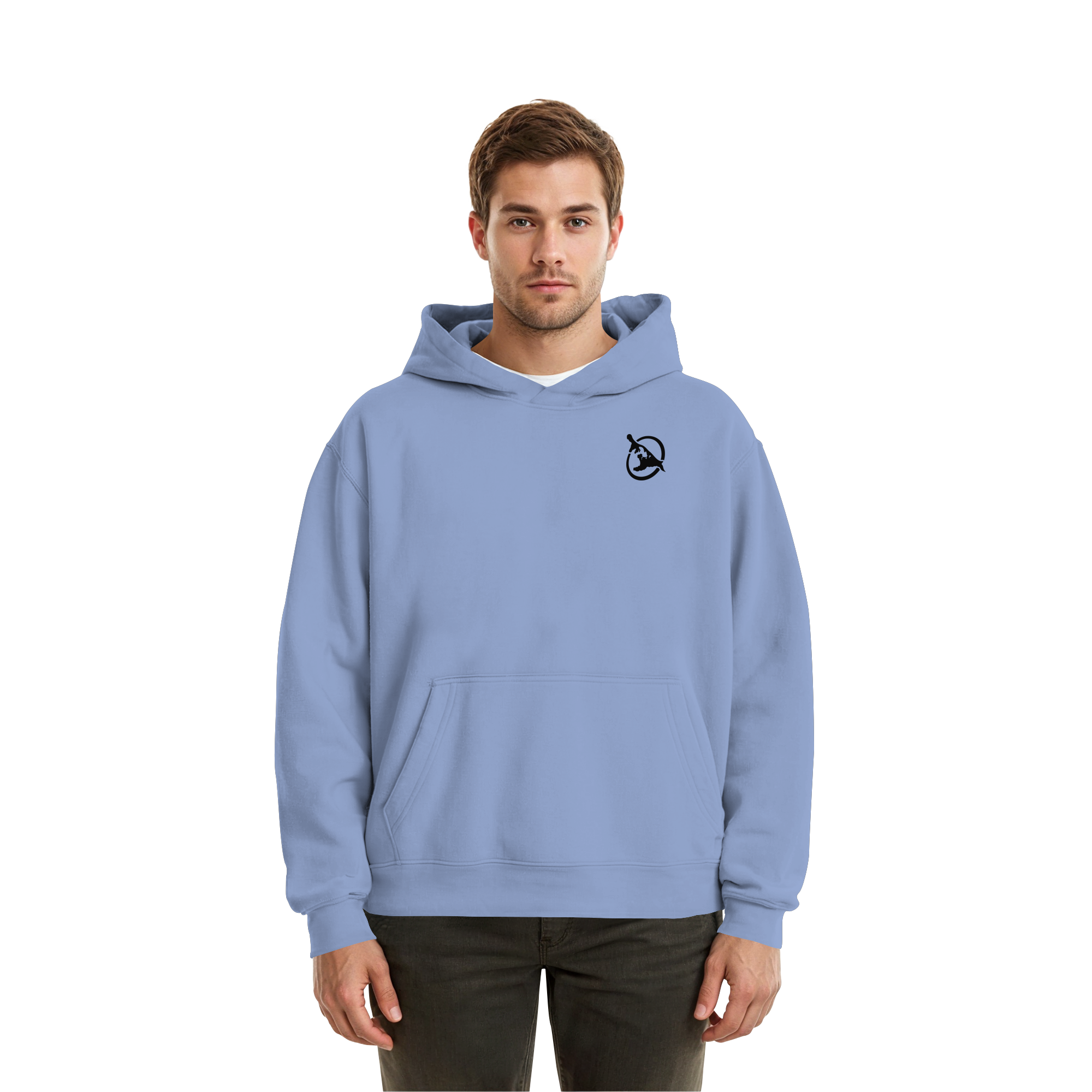 Seebrücke Ahlbeck - Fluffy Boxcut Hoodie