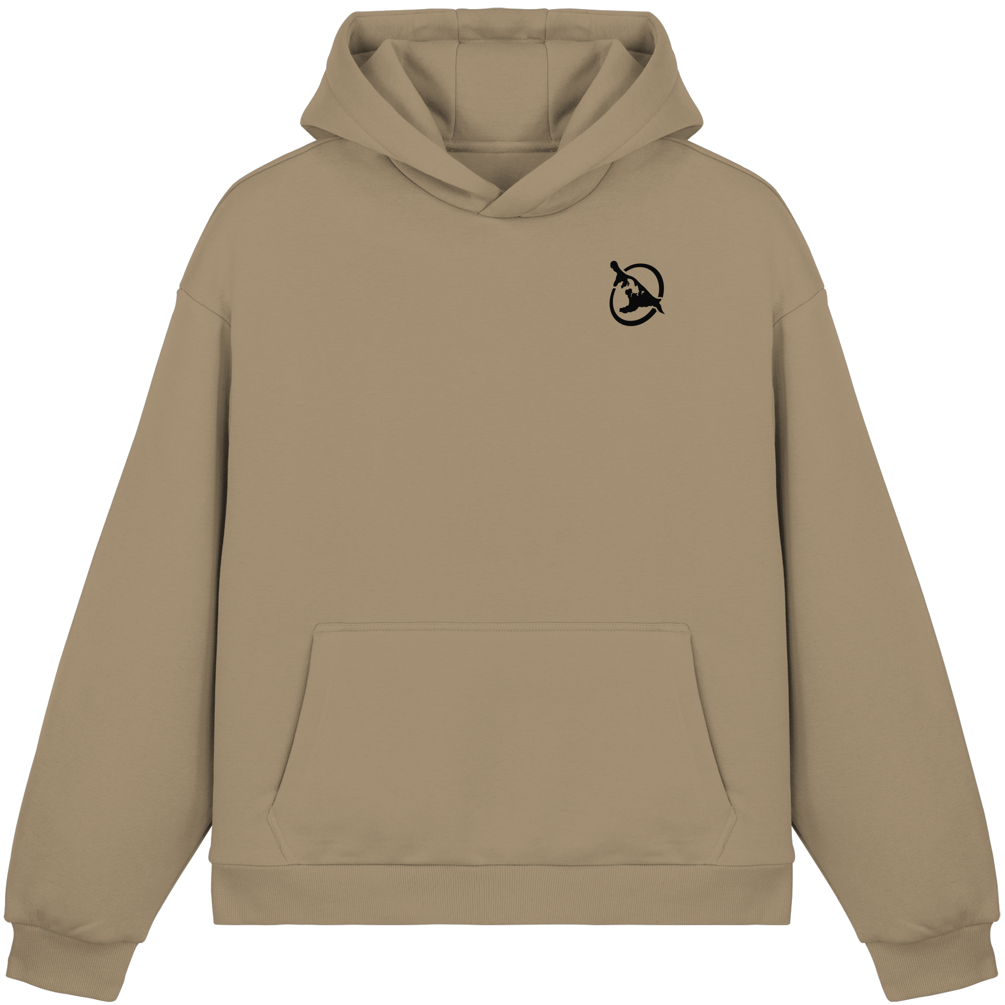 Koserow - Seebrücke - Fluffy Boxcut Hoodie