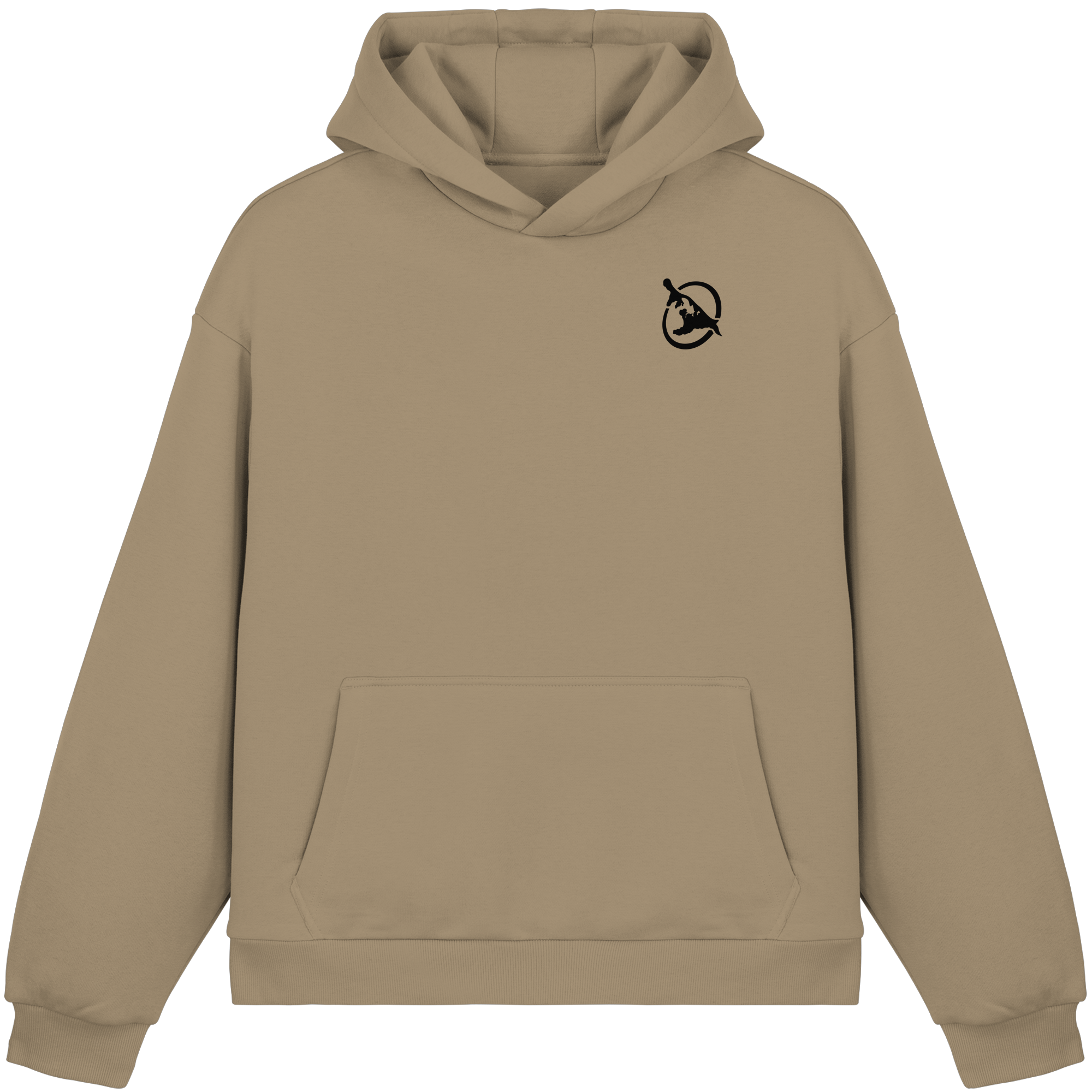 Seebrücke Ahlbeck - Fluffy Boxcut Hoodie