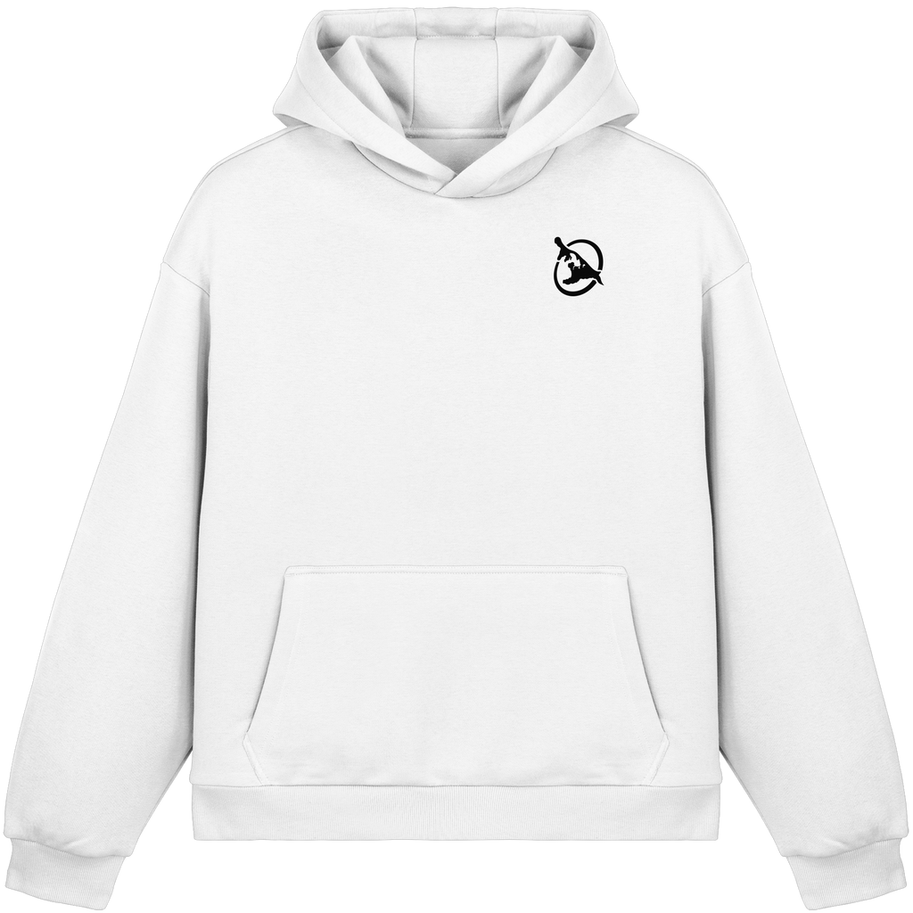 Koserow - Seebrücke - Fluffy Boxcut Hoodie